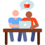 Online shopping icon 64x64